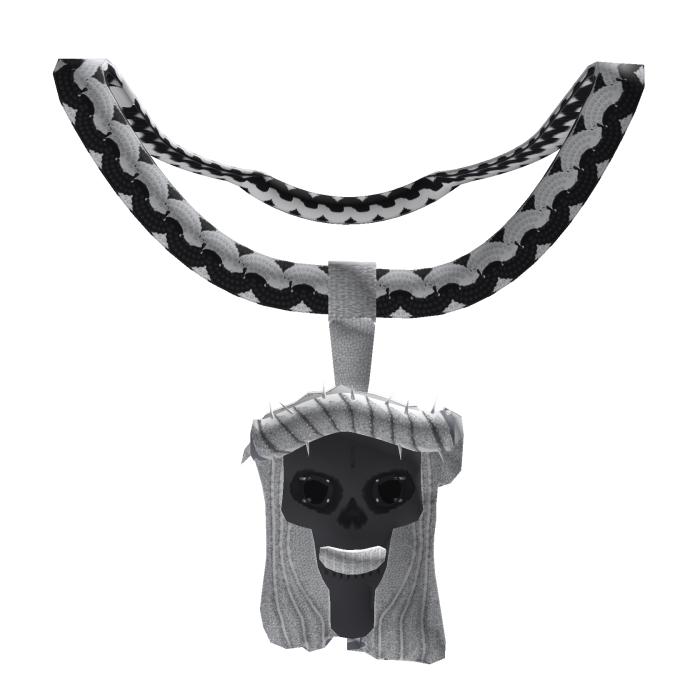 Iced Skeleton Jesus Piece Chain