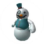 Snow Gentleman Says Thank You for Visiting!