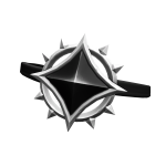 Spiked Obsidian Eyepatch