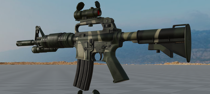 Blood Diamond Colt Model 727 / CAR-15 Carbine preview 1