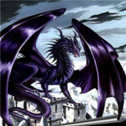 purple dragon Roblox decal