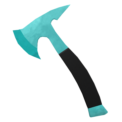 Basic Teal Tomahawk Axe thumbnail