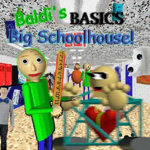 Baldi's Basics Big Schoolhouse! (RP) official Roblox game thumbnail