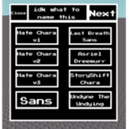 UNDERTALE SCRIPTS (hate chara v1 finally removed!!