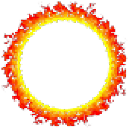 Pixel Ring Of Fire Roblox decal