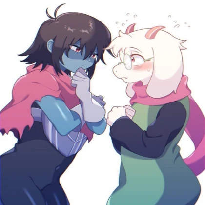 Kris and Ralsei