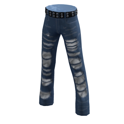 Ripped Blue Jeans
