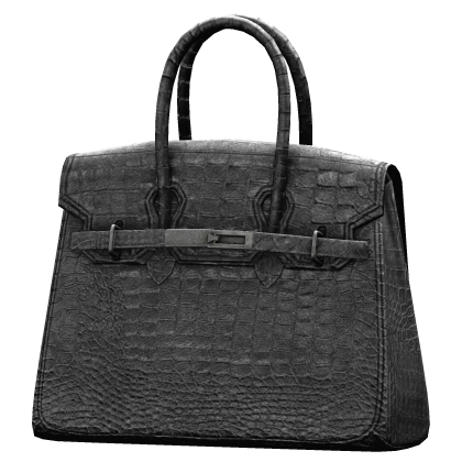WANE CROCODILE SKIN WHITE BAG