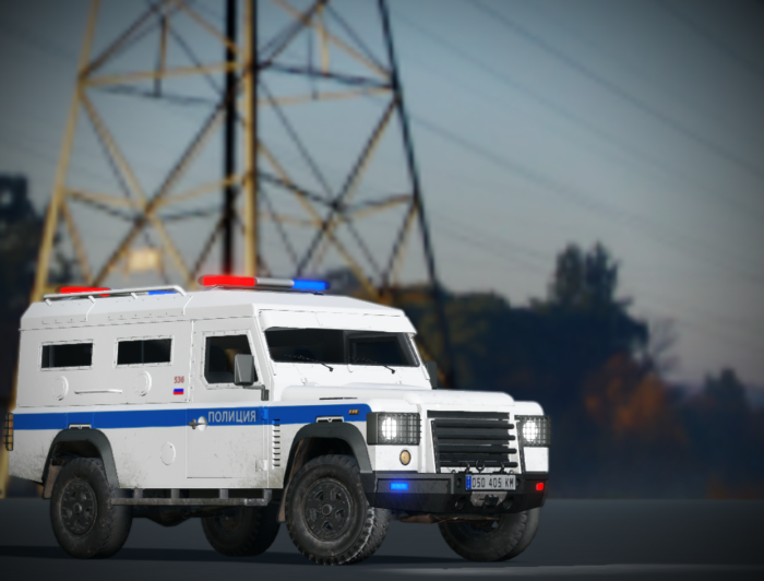 CoD MW4 Land Rover Defender 110 (Armored) preview 4