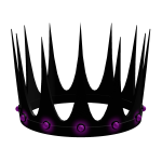 Monarchs Purple Gem Crown
