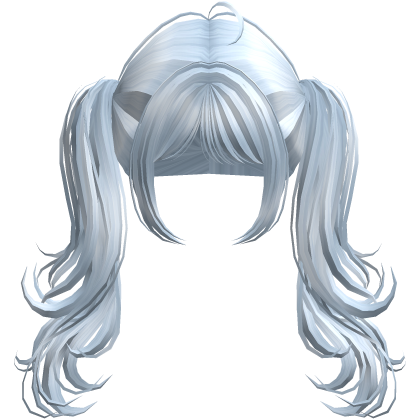 Flowy Long Igari Lolita Pigtails (Blue) Roblox item