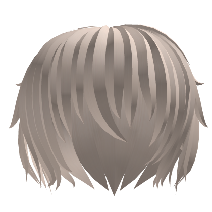 💛 : light blonde anime gothic cute messy emo hair Roblox item
