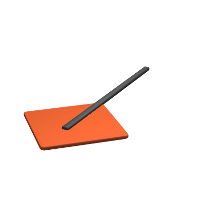 Road Work Ahead Sign HOLDABLE