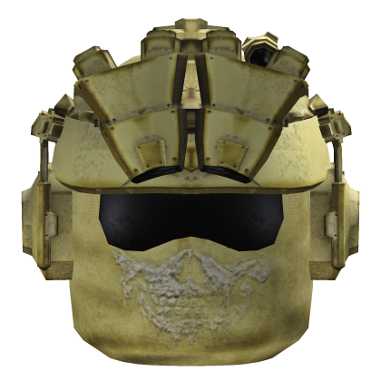 Yellow Tactical Helmet