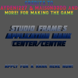 Studio Frame's Application Center