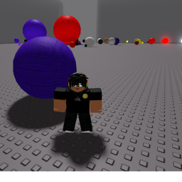 Room of 3d Circles.