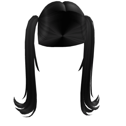 Twintails in Black Roblox item