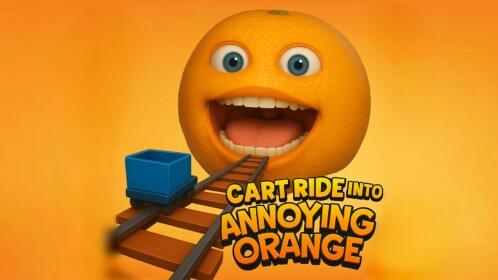 Cart Ride Into Annoying Orange!