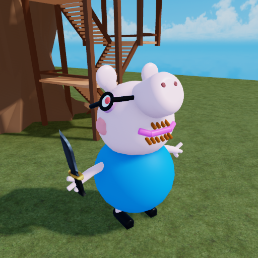 Survival The Daddy Pig The Killer official Roblox game thumbnail