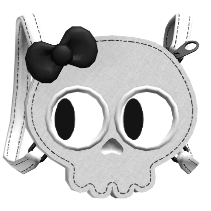 [Animated] Black Skull Backpack Following Eyes 3.0