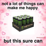 The Monster cans