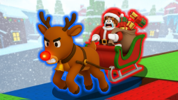 🎁 Święty Mikołaj i Rudolph [2 PLAYER OBBY]