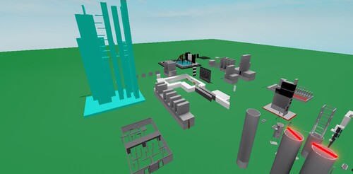 wall hop and obby practice! 1K VISITS HUGE UPD!