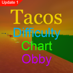 Tacos Difficulty Chart Obby [Update 1]