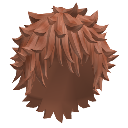 ginger fluffy emo hair