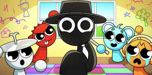 Sprunki in the BACKROOMS! (MORPHS)