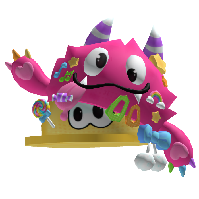 Harajuku Fuzzy Monster Decora Hat w/ Hairclips