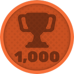 1,000 Wins!