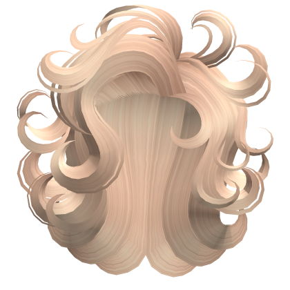 70s windy farm blowout hairstyle in blonde Roblox item