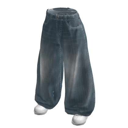 Vintage Baggy Skater Pants Light Blue Roblox catalog item