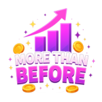 more than before