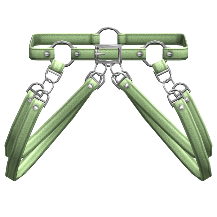 Green Suspender Hanging Y2K Waist Straps 1.0