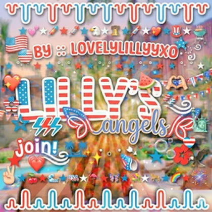 - [ lilly’s angels ] - Roblox group icon