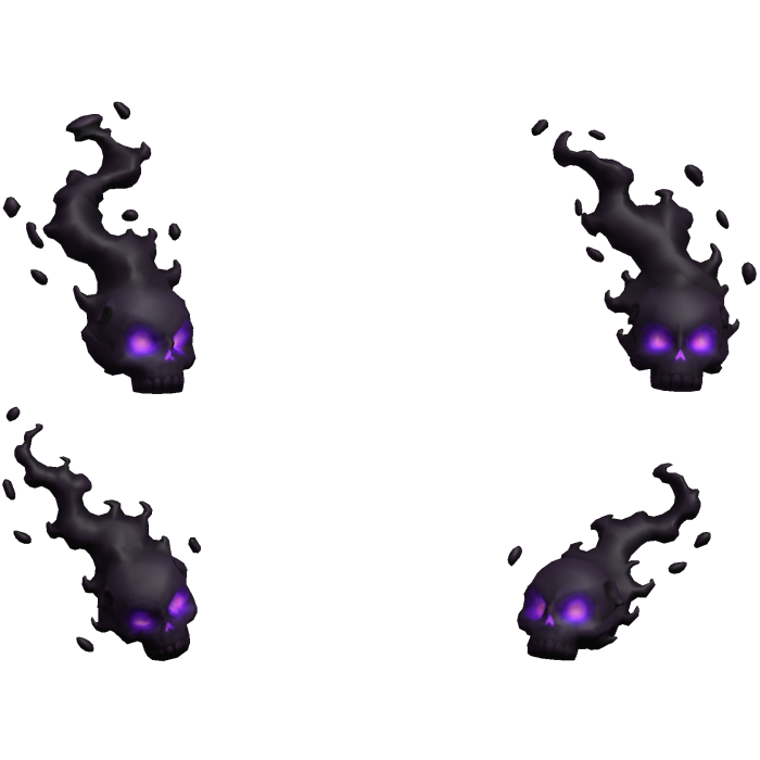 Flying Cursed Skulls Aura