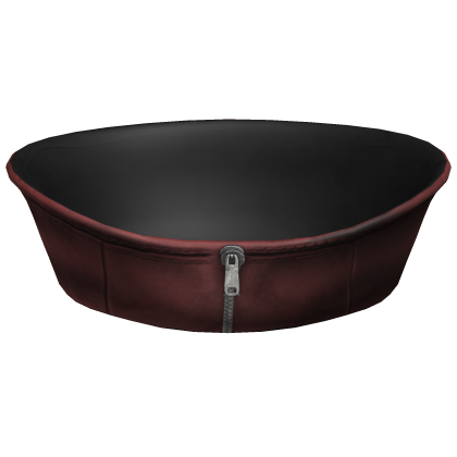 1.0 turtleneck red leather basic neck collar