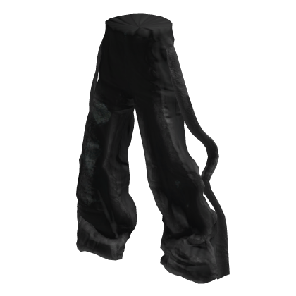 Black Y3K Cyber Grunge Washed Baggy Pants [PBR]