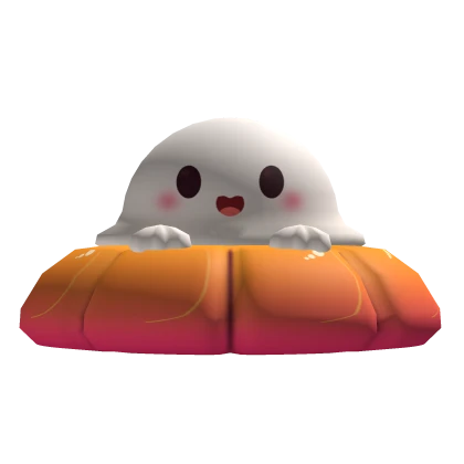 Cute Halloween Ghost Pumpkin Hat 👻 Roblox item render