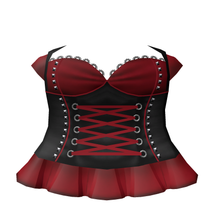 Halloween Witch Dress in Red