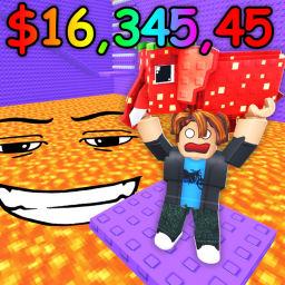 Climb LAVA Tower for Brainrots!
