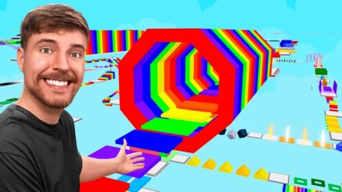 Escape MRBEAST Obby! 🦁