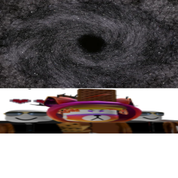 just a hole...