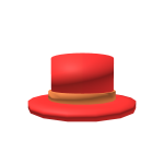 Cherry Red Top Hat