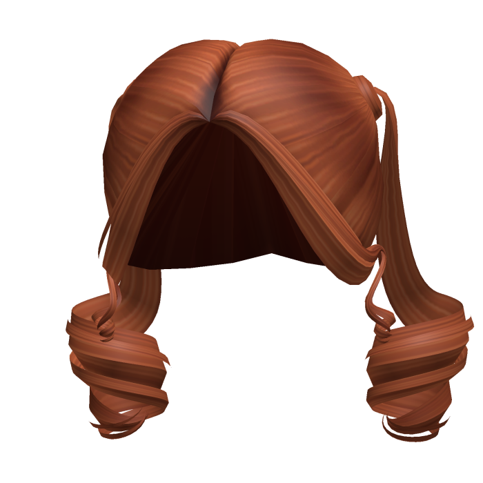 -',ৎ Preppy Popular Curly Pigtails in Ginger