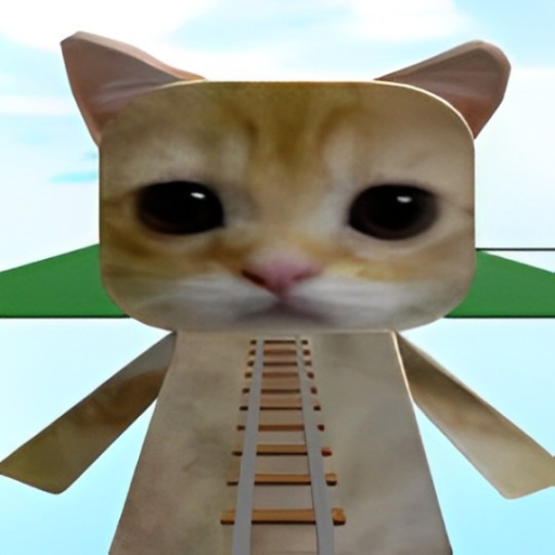 Cart Ride into El gato😭 official Roblox game thumbnail