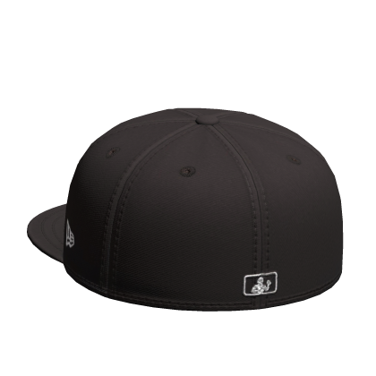 Outsized NY Backwards Fitted Cap Brown