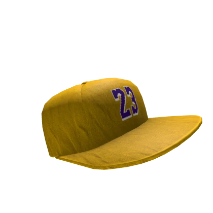 NBA LeBron James Fitted Cap Purple White Yellow Roblox Item Rolimon s